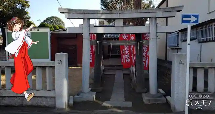 稲荷神社の鳥居