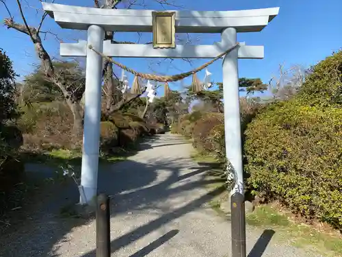 霊犬神社の鳥居