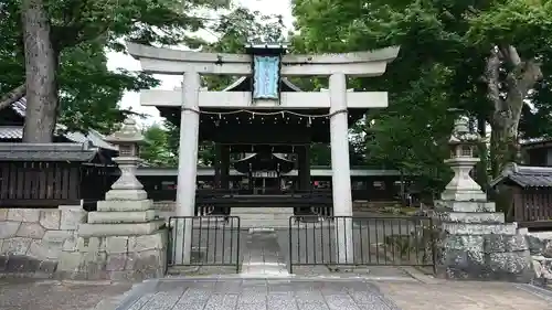 那波加神社の鳥居