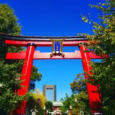 富岡八幡宮の鳥居