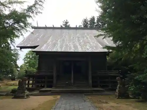 鳥海山大物忌神社蕨岡口ノ宮の本殿