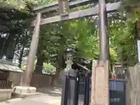 諏訪神社の鳥居