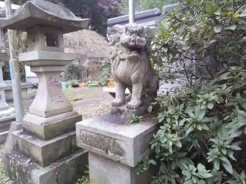 雷神社の狛犬