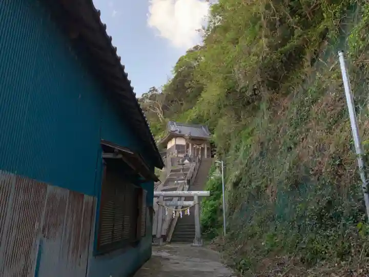 神明神社の鳥居
