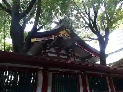 開口神社の本殿・本堂