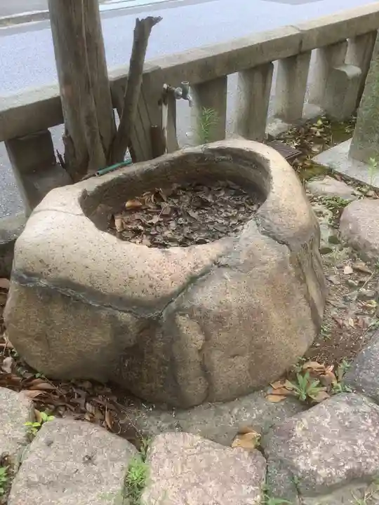 大山祗社(新生)の手水舎