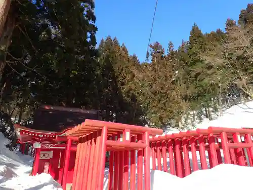 白狐山光星寺の鳥居