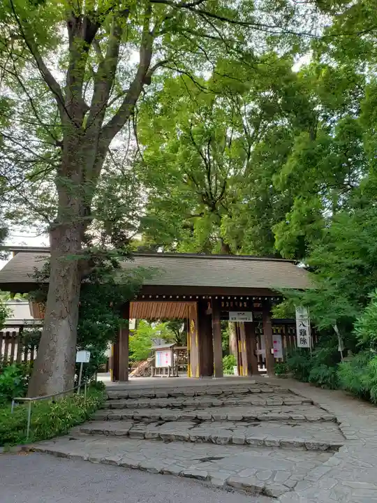 阿佐ヶ谷神明宮の山門・神門