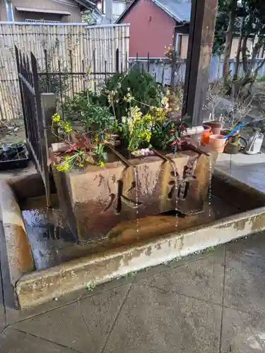 石刀神社の手水舎