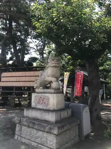 平塚三嶋神社の狛犬