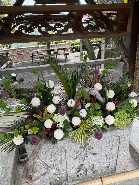 温泉神社〜いわき湯本温泉〜の手水舎