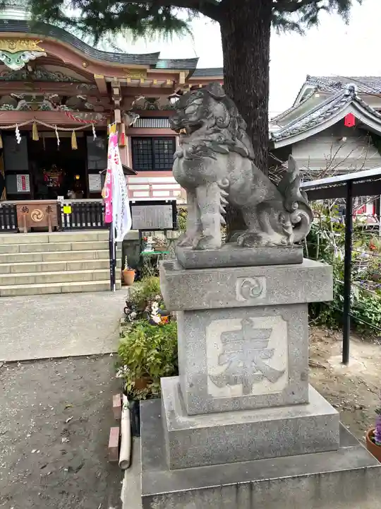 今戸神社の狛犬