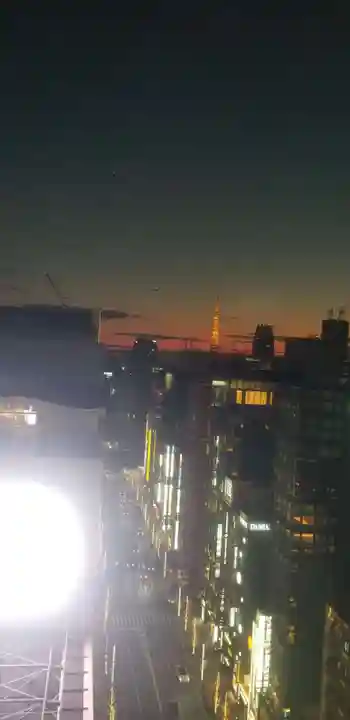 靍護稲荷神社の周辺