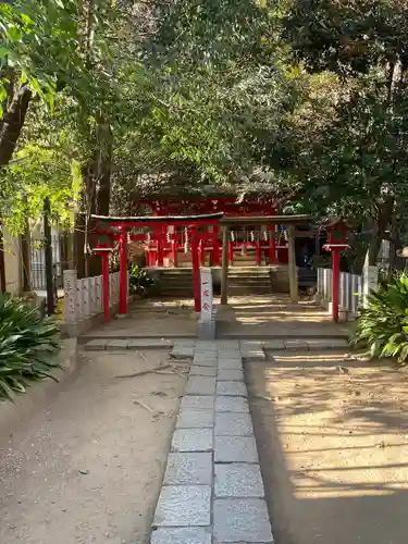 御田八幡神社の末社