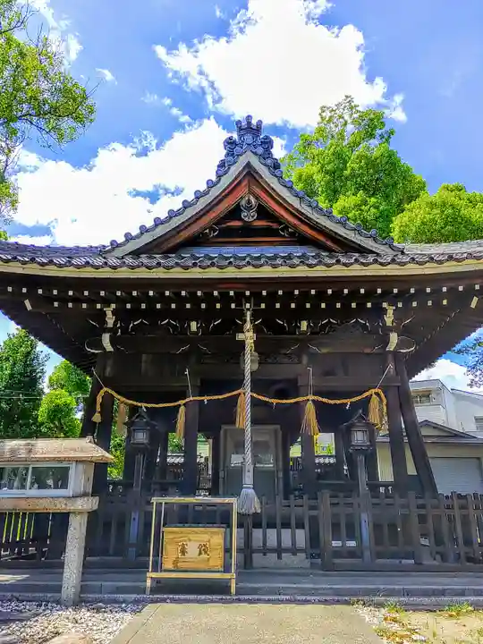 八幡社(四女子八幡社)の本殿・本堂