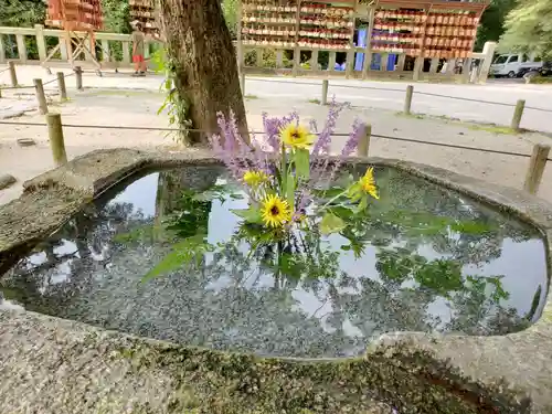 宝満宮竈門神社の手水舎