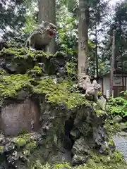 富士山東口本宮 冨士浅間神社の狛犬