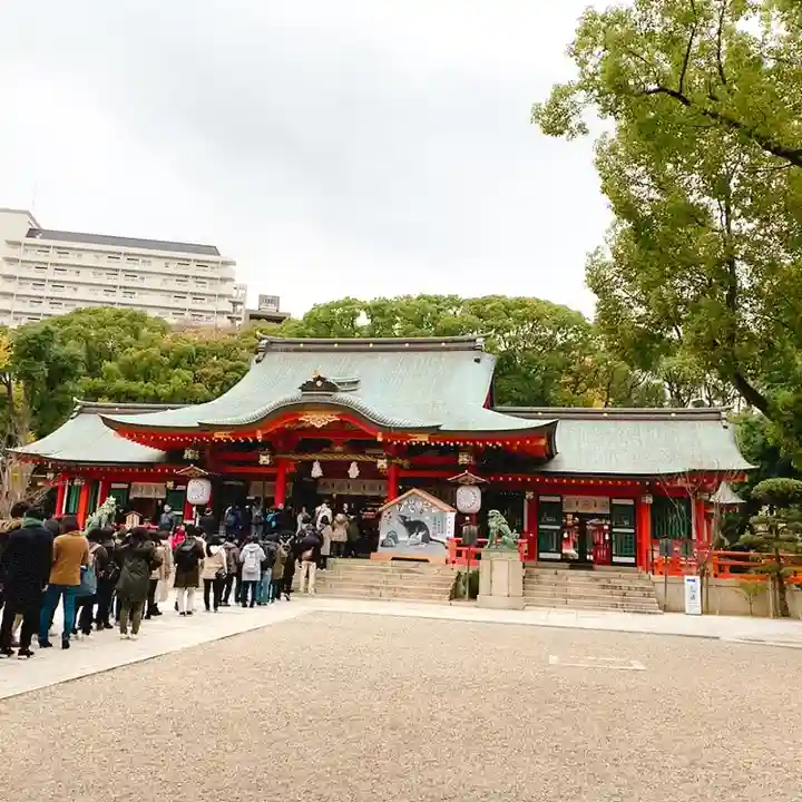 生田神社の本殿・本堂
