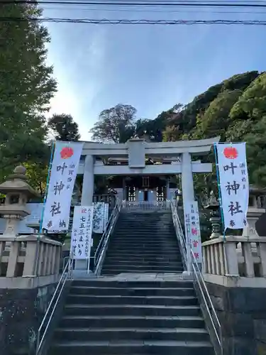 叶神社 (西叶神社)の鳥居