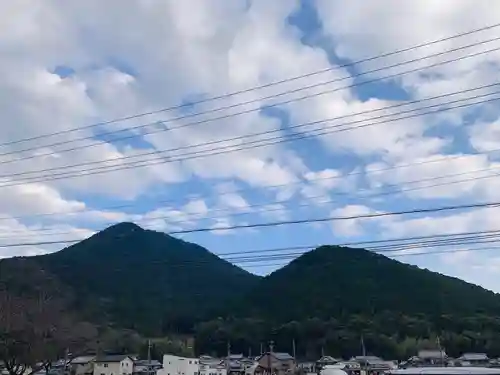 御上神社の景色