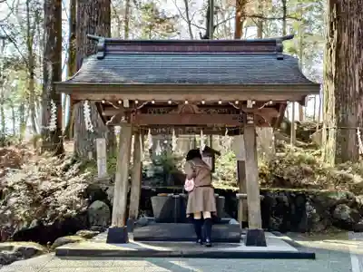 富士山東口本宮 冨士浅間神社の手水舎