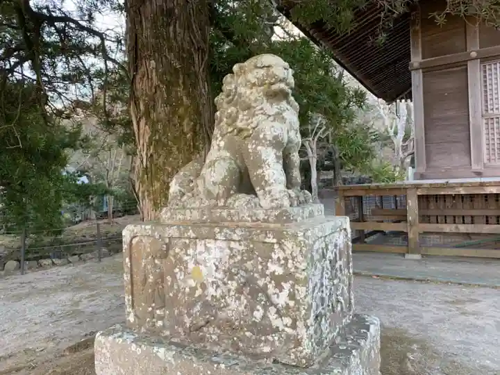 館山神社の狛犬