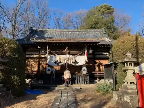 甲斐総社八幡神社の本殿・本堂