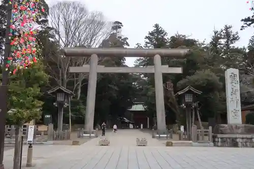 鹿島神宮の鳥居