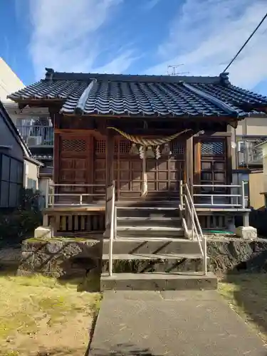 魚取神社の本殿