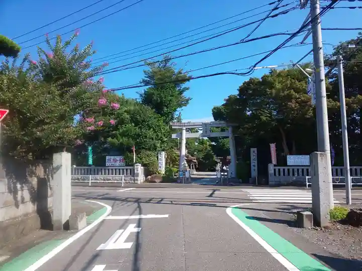 亀ケ池八幡宮の周辺
