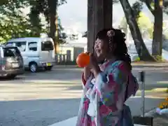 川田八幡神社の七五三参