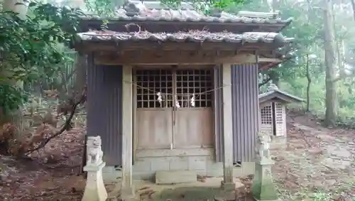 白山神社の本殿