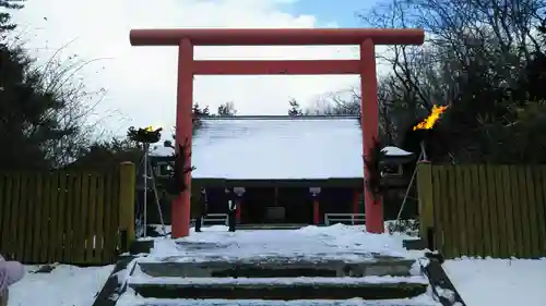 輪西神社の鳥居