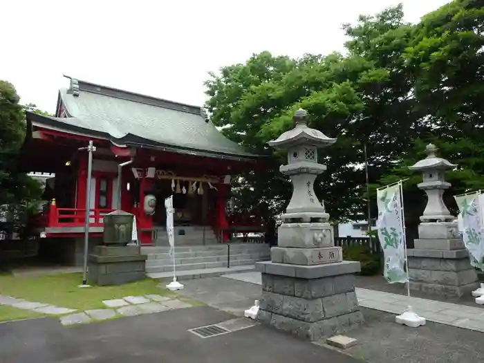 当代島稲荷神社の本殿