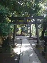 渋谷氷川神社の鳥居