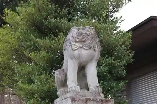 開成山大神宮の狛犬