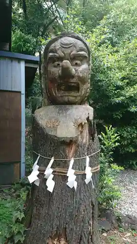 大綱金刀比羅神社の像