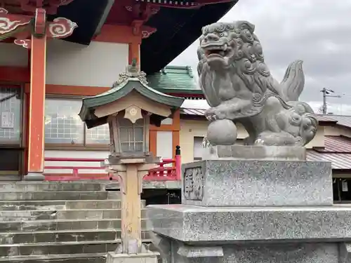 栗山天満宮の狛犬