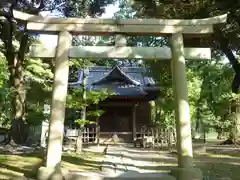 旧稲生神社の鳥居