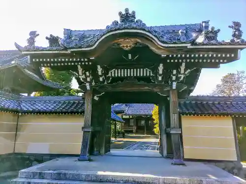 入明寺の山門・神門