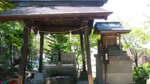手稲神社の手水舎