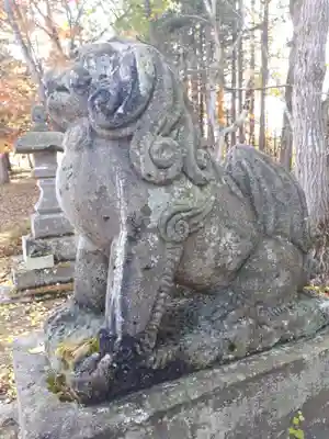樺山神社の狛犬