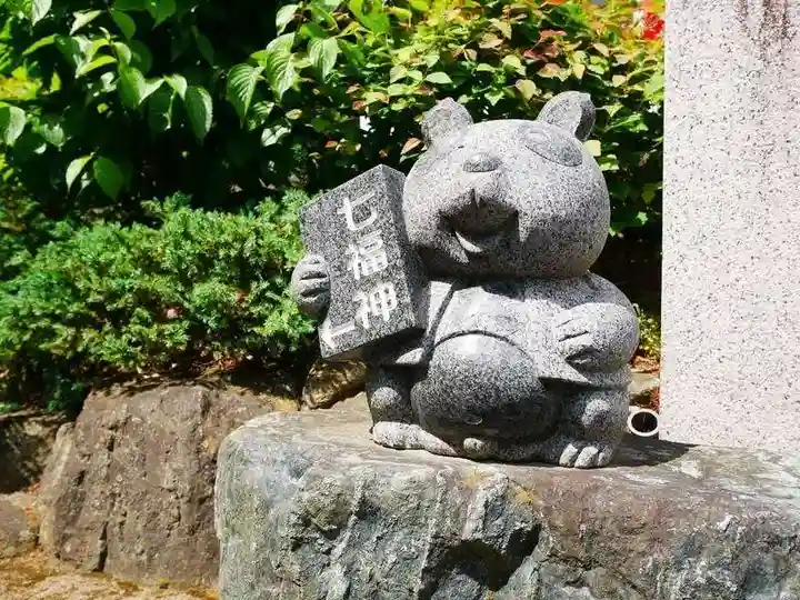 中野沼袋氷川神社の狛犬