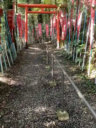 松本稲荷の鳥居