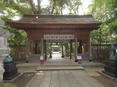 駒木諏訪神社の山門・神門