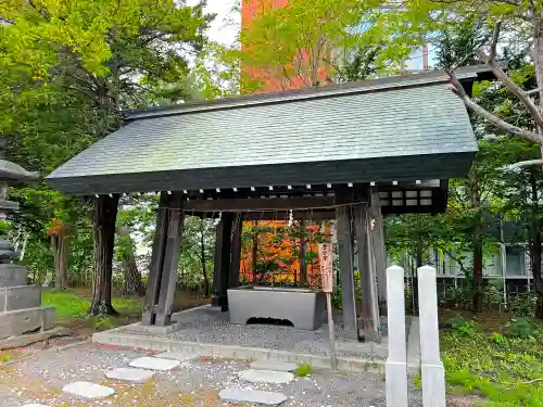 江別神社の手水