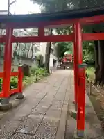 自由が丘熊野神社の鳥居