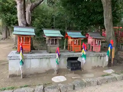 澁川神社（渋川神社）の末社・摂社