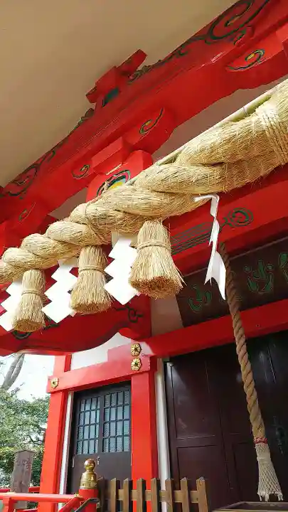 森浅間神社の本殿・本堂