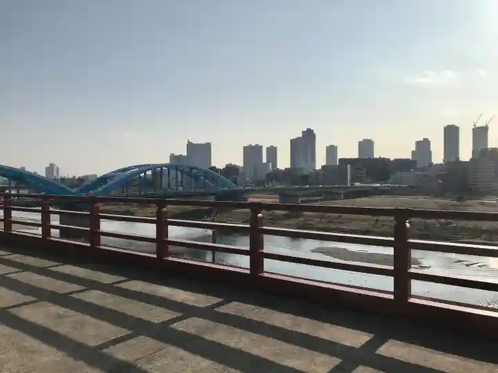 多摩川浅間神社の周辺